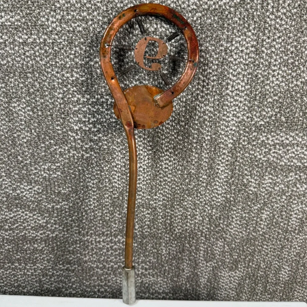 Magic Hat Brewing Company #9 Beer Tap Handle Copper Industrial Rustic Vermont